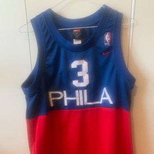 Iverson PHILA Basketball Jersey - Throwback Philadelphia 76ers Sixers Iverson